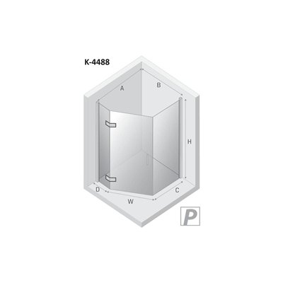 kopia SMART - Cabines de douche - Rectangulaire