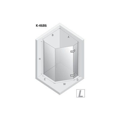 kopia SMART - Cabines de douche - Rectangulaire