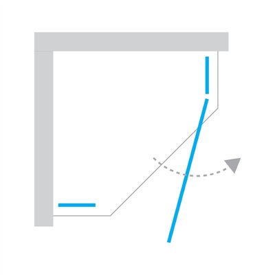 Kopie van SMART - Cabines de douche - Rectangulaire