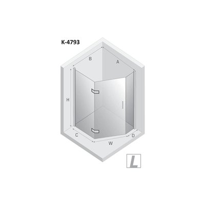 copy of SMART - Cabines de douche - Rectangulaire