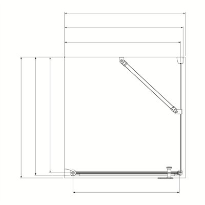 Kopie van Kopie van SMART - Cabines de douche - Rectangulaire