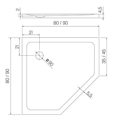 Kopie von Kopie von NEX - Receveurs de douche