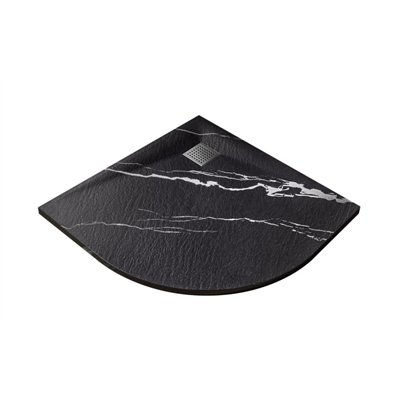 Vexo - Receveur de douche - Semi-circulaire