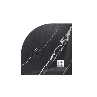 Vexo - Receveur de douche - Semi-circulaire