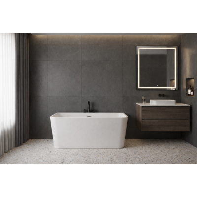 Baignoire d'angle asymétrique Integra