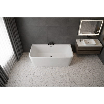 Baignoire d'angle asymétrique Integra