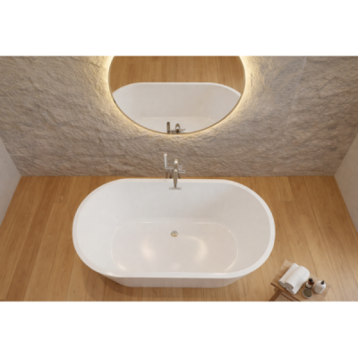 Baignoire d'angle asymétrique Integra