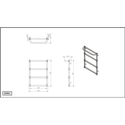 Sèche-serviettes eau chaude - NEBULA