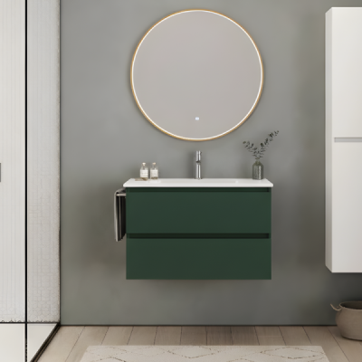 Vasque à encastrer rectangulaire MIRA - 60 x 46 cm - Céramique blanche