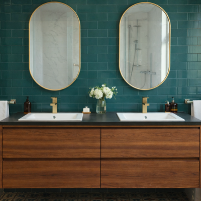 Vasque à encastrer rectangulaire SKAY - 60 x 46 cm - Céramique blanche