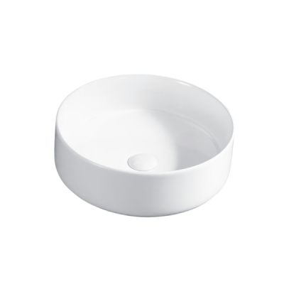 Vasque à poser ronde - Blanc brillant -LYRA