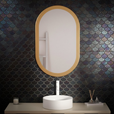 Vasque à poser ronde - Blanc brillant -LYRA