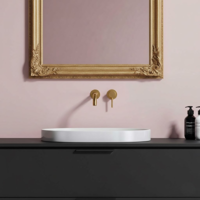 Vasque à poser ovale -60 x 40 cm -Blanc brillant -VELA CONFORT