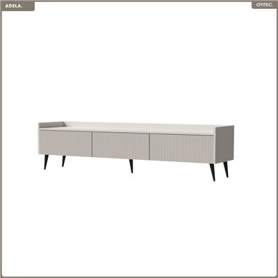 Meuble TV - L.180 x H.45 x P.41 - ADELA