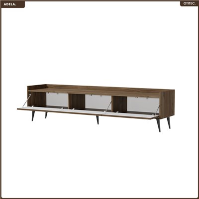 Meuble TV - L.180 x H.45 x P.41 - ADELA