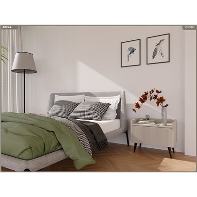 Table de chevet - L.52 x H.45 x P.41 - ADELA