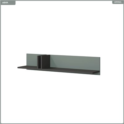 Étagère murale - L.110 x H.22 x P.22 - ADSY