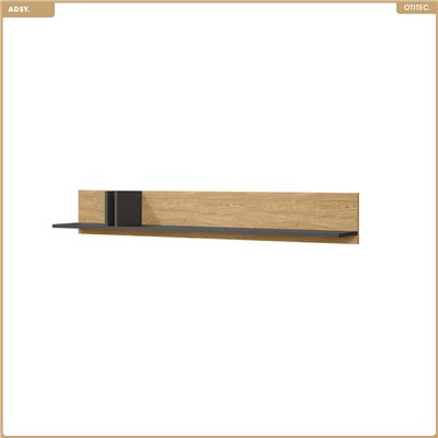 Étagère murale - L.150 x H.22 x P.22 - ADSY
