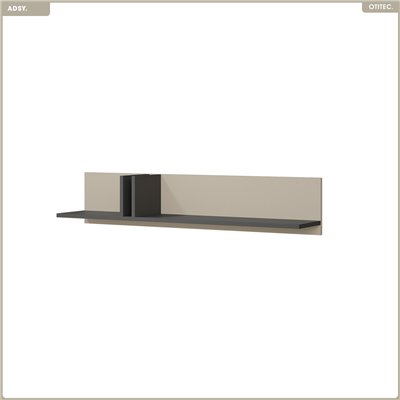 Étagère murale - L.110 x H.22 x P.22 - ADSY