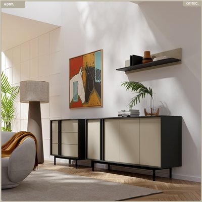 Étagère murale - L.110 x H.22 x P.22 - ADSY