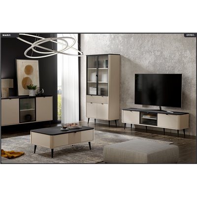 Meuble TV - L.160 x H.52 x P.40 - MARLY