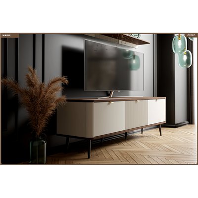 Meuble TV - L.130 x H.52 x P.40 - MARLY