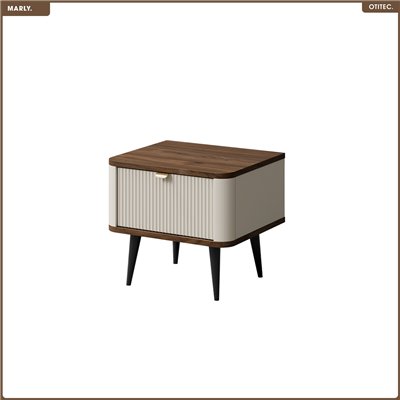 Table de chevet - L.50 x H.42 x P.40 - MARLY