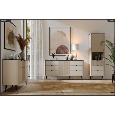 Armoire haute - L.60 x H.191 x P.40 - MARLY