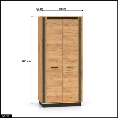 Armoire - H.200 x L.92 x P.55 cm - URY