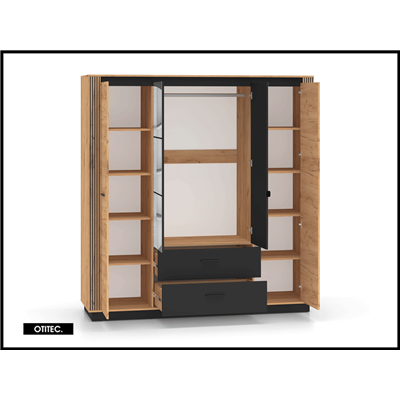 Armoire - H.210 x L.200 x P.58 cm - URY