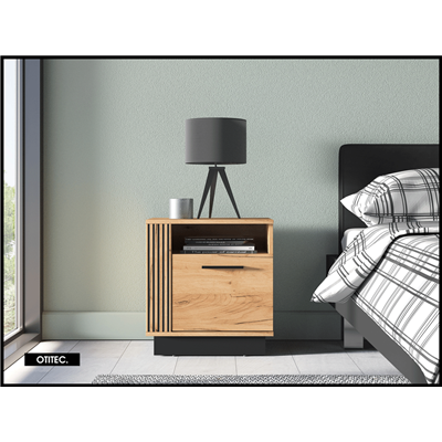 Table de chevet - H.55 x L.35 x L.50 cm - URY