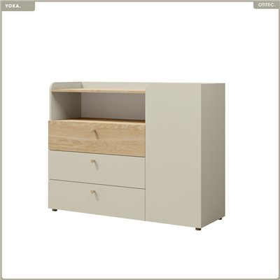 Commode - L.120 x H.93 x P.40 - YOKA