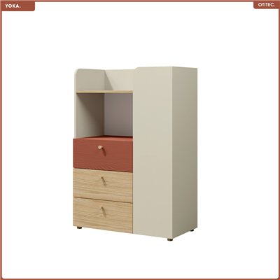 Commode - L.80 x H.114 x P.40 - YOKA