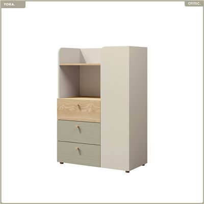 Commode - L.80 x H.114 x P.40 - YOKA