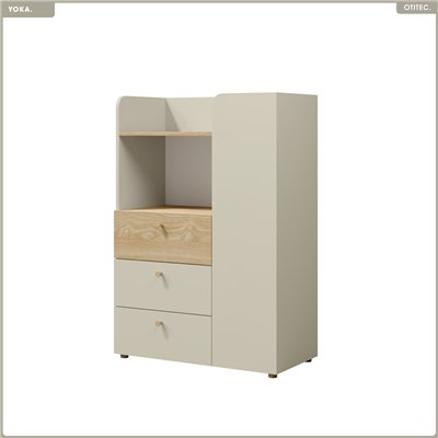 Commode - L.80 x H.114 x P.40 - YOKA