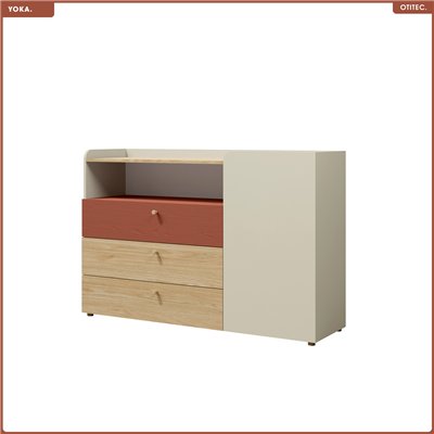 Commode - L.120 x H.93 x P.40 - YOKA