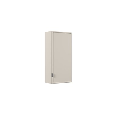 Meuble haut de salle de bain de 75 cm - Cachemire Mat - 1 porte - ASTRA
