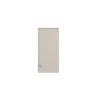 Meuble haut de salle de bain de 75 cm - Cachemire Mat - 1 porte - ASTRA