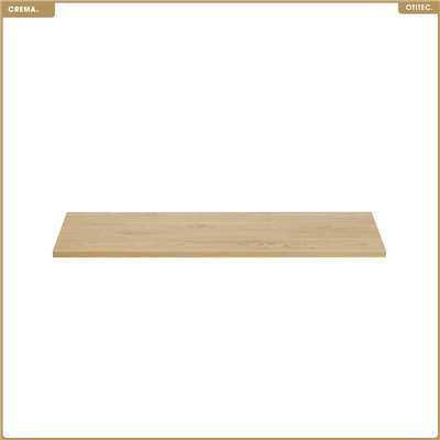 Plan vasque - L.120 x H.2 x P.46,5 cm - CREMA