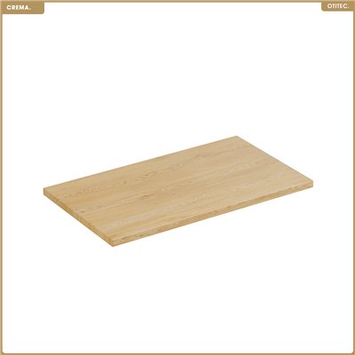 Plan vasque - L.80 x H.2 x P.46,5 cm - CREMA