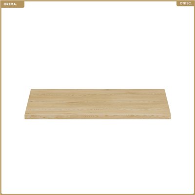 Plan vasque - L.80 x H.2 x P.46,5 cm - CREMA
