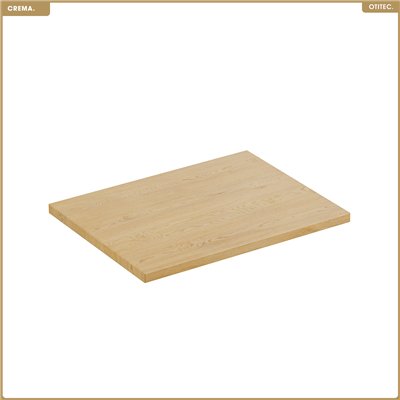 Plan vasque - L.60 x H.2 x P.46,5 cm - CREMA