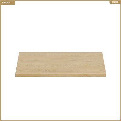 Plan vasque - L.60 x H.2 x P.46,5 cm - CREMA