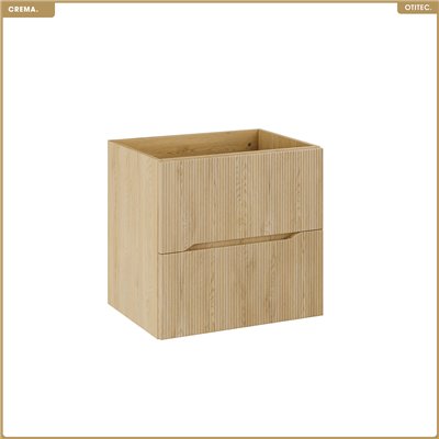 Meuble sous-vasque - L.60 x H.57 x P.45,8 cm - CREMA