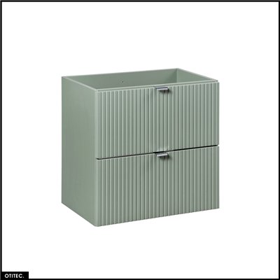 Meuble sous vasque - 60 cm - 2 tiroirs - ROSEAU