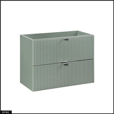 Meuble sous vasque - 80 cm - 2 tiroirs - ROSEAU