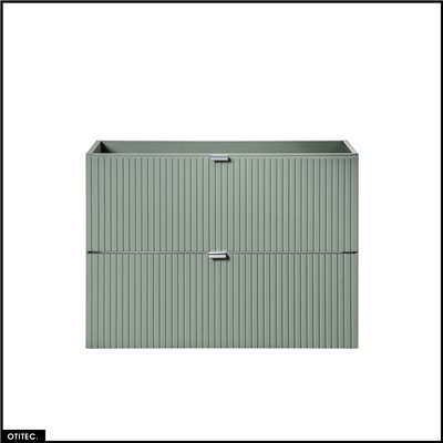 Meuble sous vasque - 80 cm - 2 tiroirs - ROSEAU