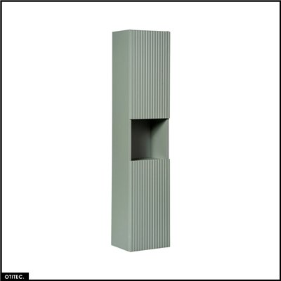 Colonne de salle de bain - 30 x 140 cm - 2 portes - ROSEAU