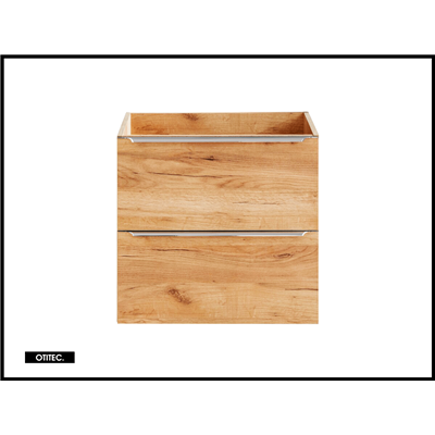 Meuble sous vasque de 60 cm - Oak - 2 tiroirs - LISOA