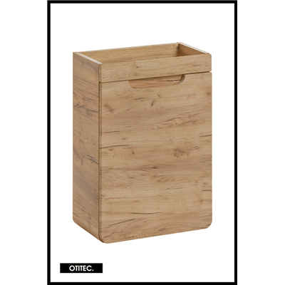 Meuble sous vasque de 40 cm - Oak - 1 porte - PASTI